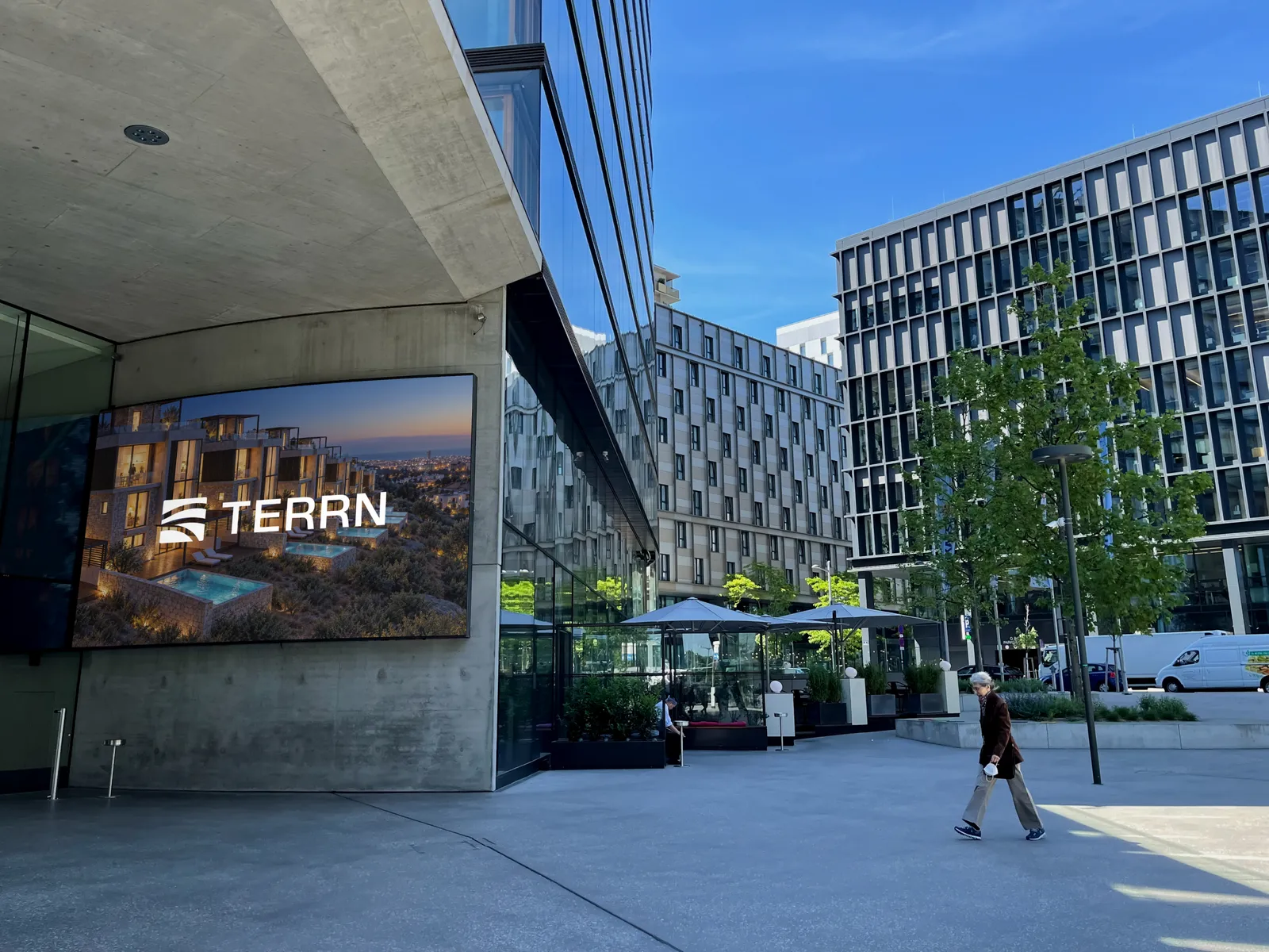 TERRN architectural city-facing display
